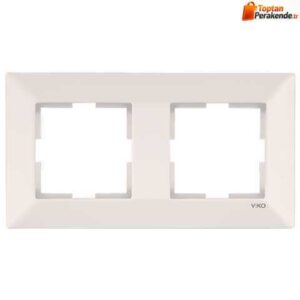 Viko Meridian Krem 2-Li Çerçeve 90979012
